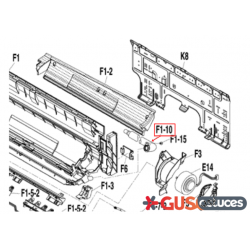 Tube d'évacuation 1840249 Daikin