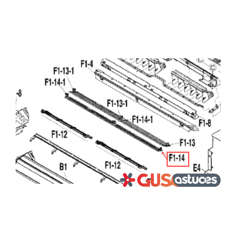 Volet de soufflage 5010296 Daikin