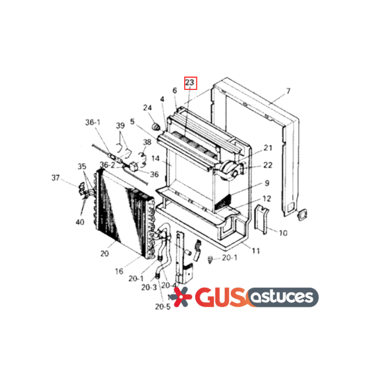 Turbine QCL 407024 Daikin