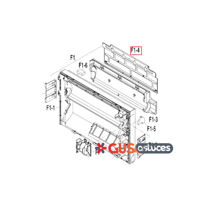 Plaque de fixation 5007520 Daikin