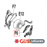 Tôle support moteur 1840410 Daikin