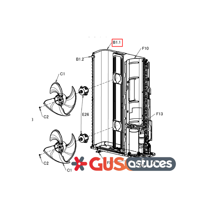 Echangeur à air 5016377 Daikin