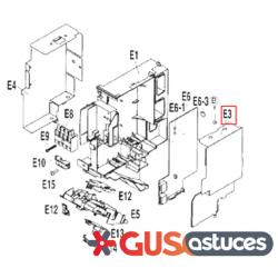 Tôle box électrique 5010318 Daikin