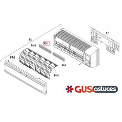 Filtre photocatalytique 168426J Daikin