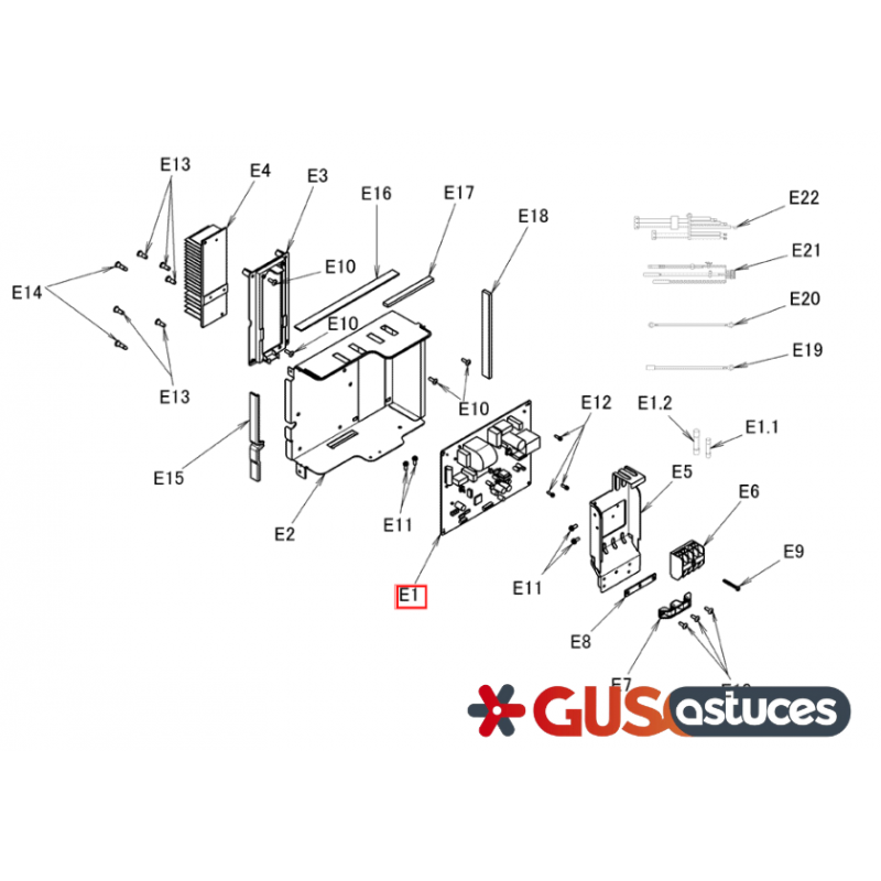 Carte de contrôle 5039358 Daikin