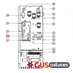 Platine 5002549 Daikin