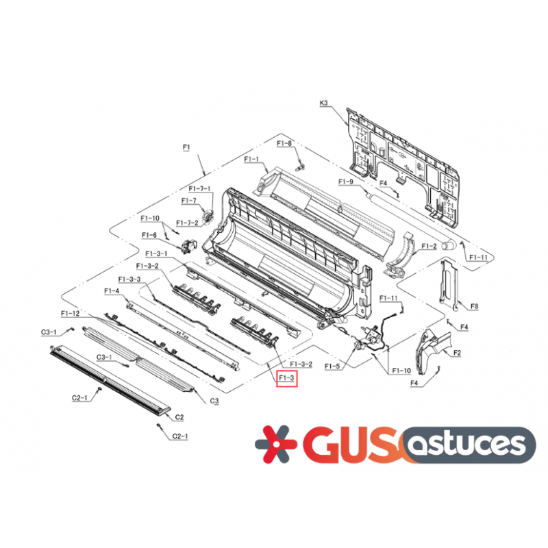 Ensemble bac de vidange 5021256 Daikin