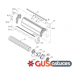 Couvercle moteur 5021300 Daikin