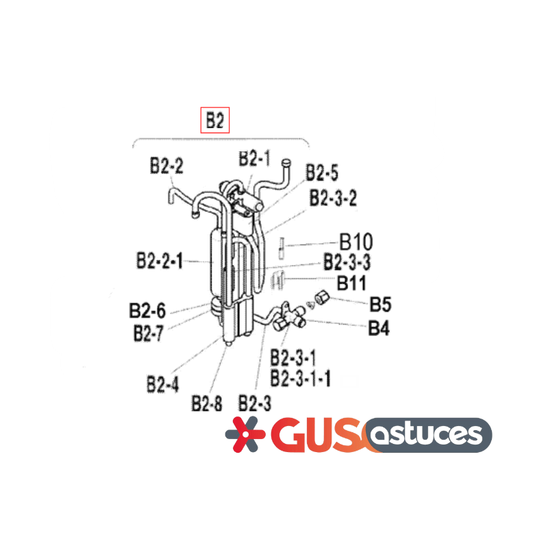 Vanne 4 voies 5019400 Daikin