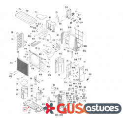 Socle 125536J Daikin