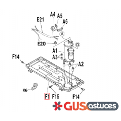 Socle complet 165694J Daikin