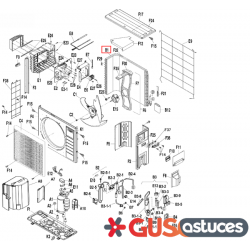 Echangeur à air 5017253 Daikin