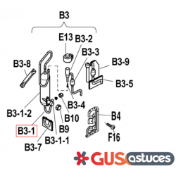 Ensemble de récepteur liquide 5021335 Daikin