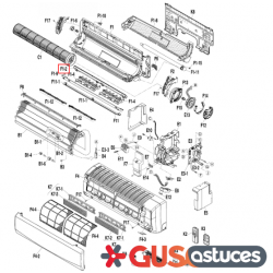 Barre stabilisatrice 1840768 Daikin