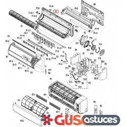 Socle complet 5016246 Daikin