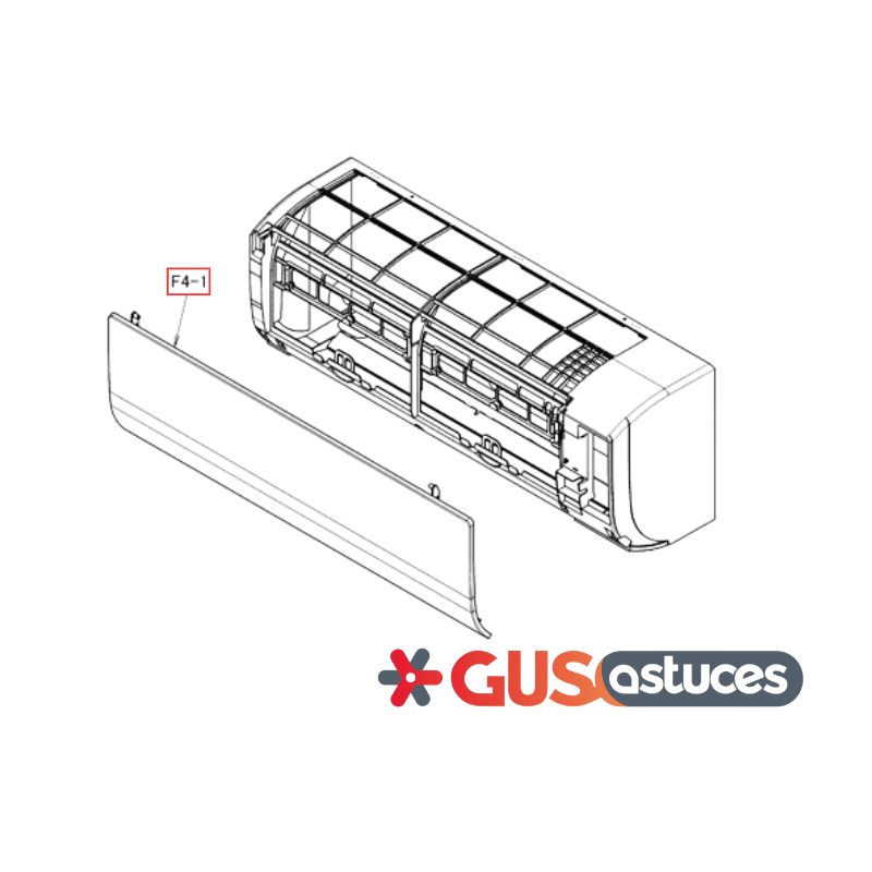 Façade avant 5042457 Daikin