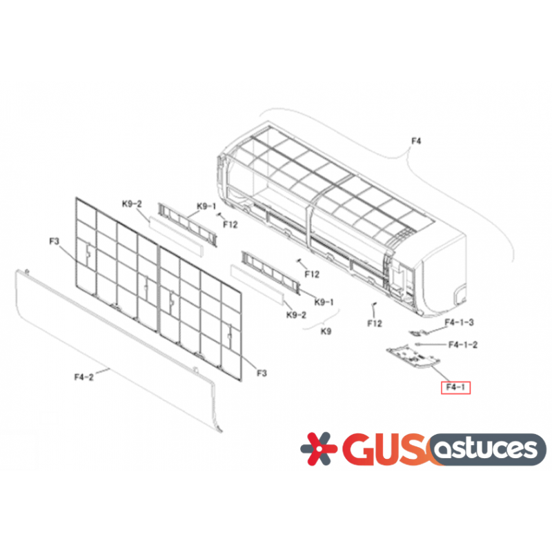 Panneau de contrôle 5017686 Daikin