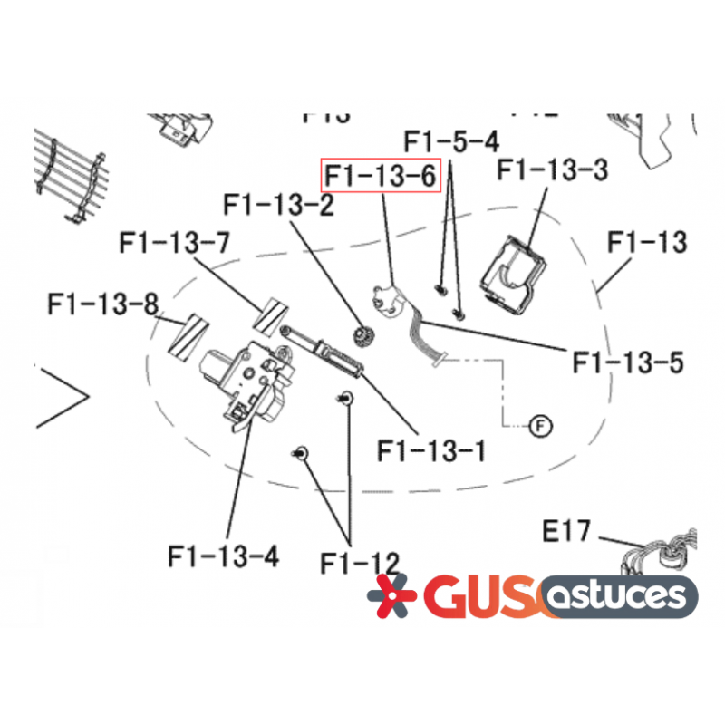 Moteur de balayage 5016902 Daikin