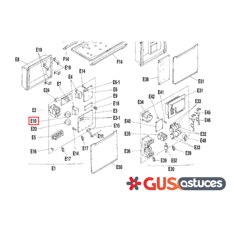 Condenseur de moteur ventilateur 1962226 Daikin