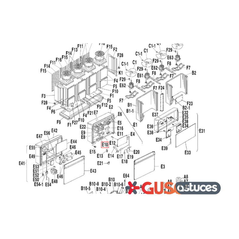 Bornier de connexion 0706841 Daikin