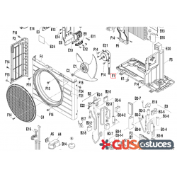 Socle 1839511 Daikin