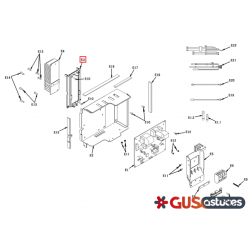 Support dissipateur de chaleur 5017986 Daikin