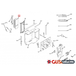 Dissipateur de chaleur 5017985 Daikin