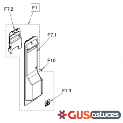 Capot de soupape d'arrêt 5023743 Daikin