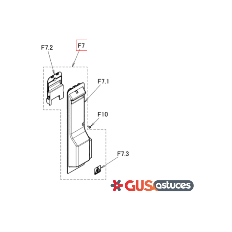 Capot de soupape d'arrêt 5023743 Daikin