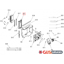 Support dissipateur de chaleur 5014698 Daikin