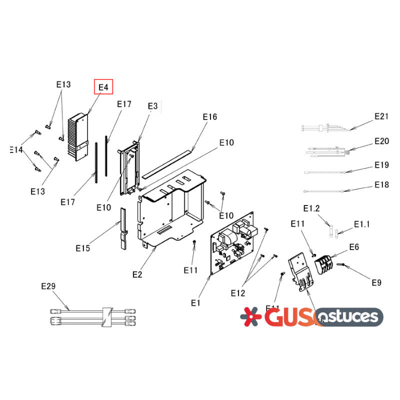 Dissipateur de chaleur 6028601 Daikin