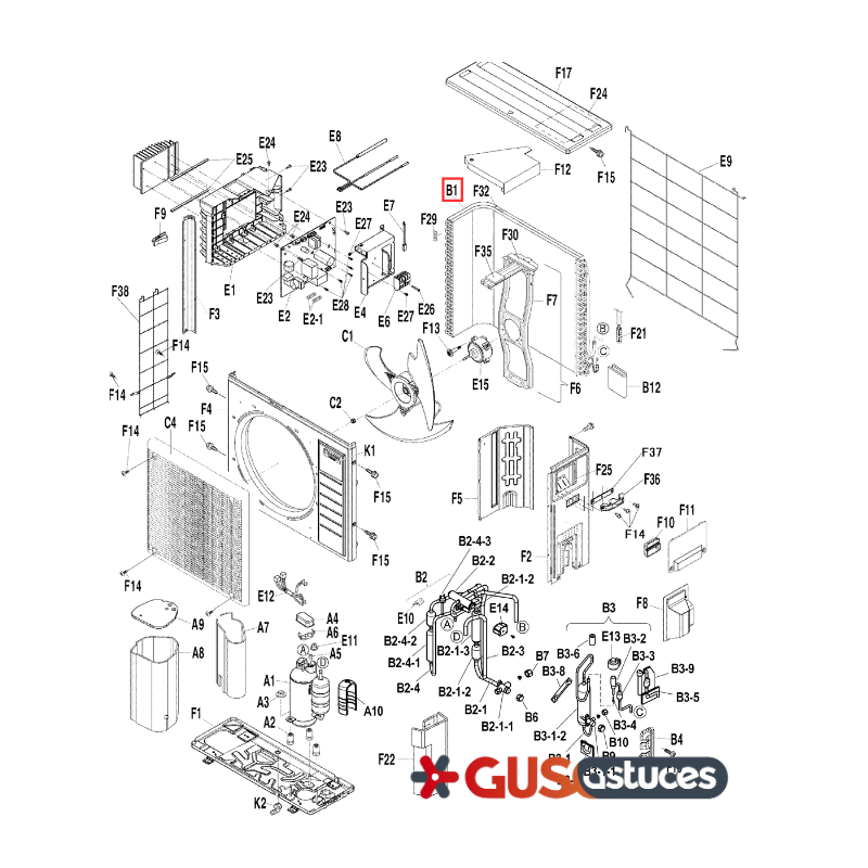 Échangeur à air 5037310 Daikin