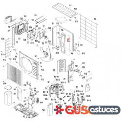 Support moteur ventilateur 5018813