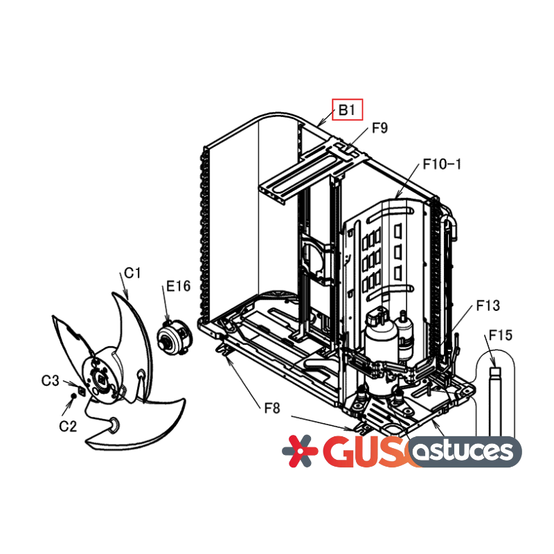 Echangeur 5035437 Daikin