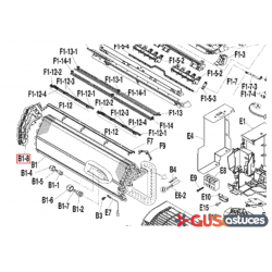 Ensemble côté gauche 1839953 Daikin