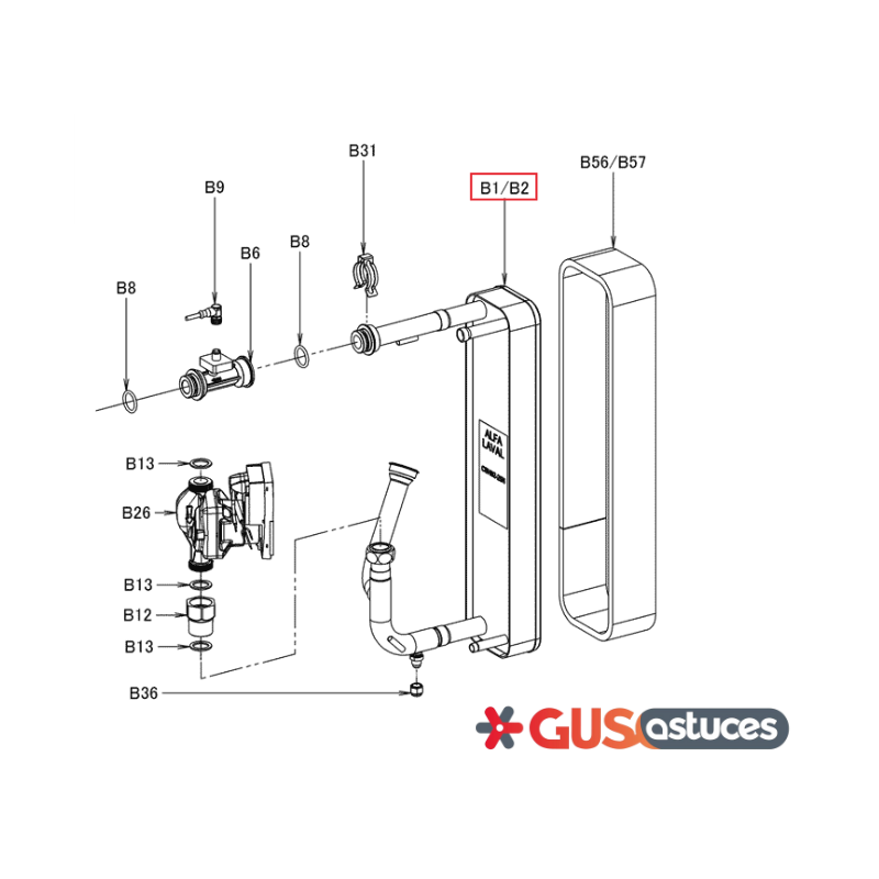 Echangeur 5015610 Daikin