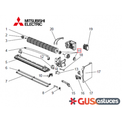 Moteur E22E09300 Mitsubishi