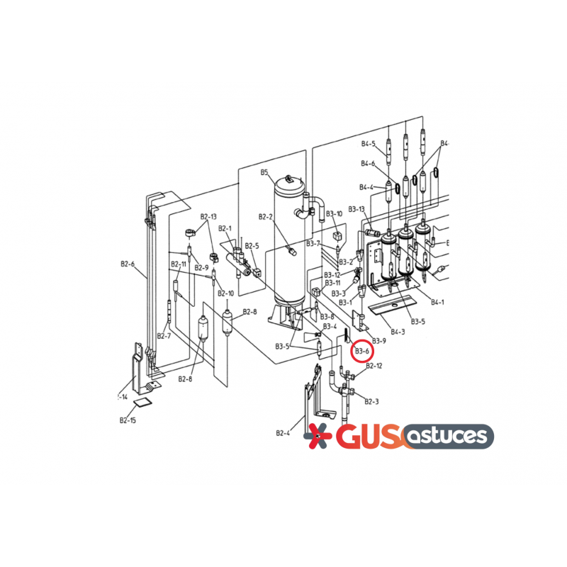 Tube capillaire 300828P Daikin