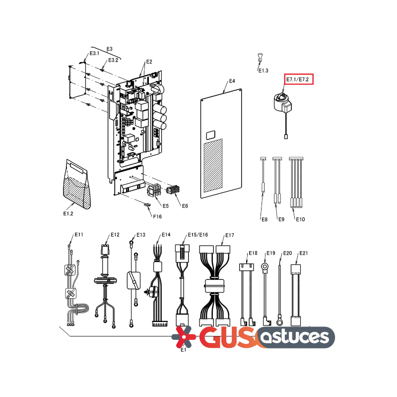 Bobine électrovanne 5015775 Daikin