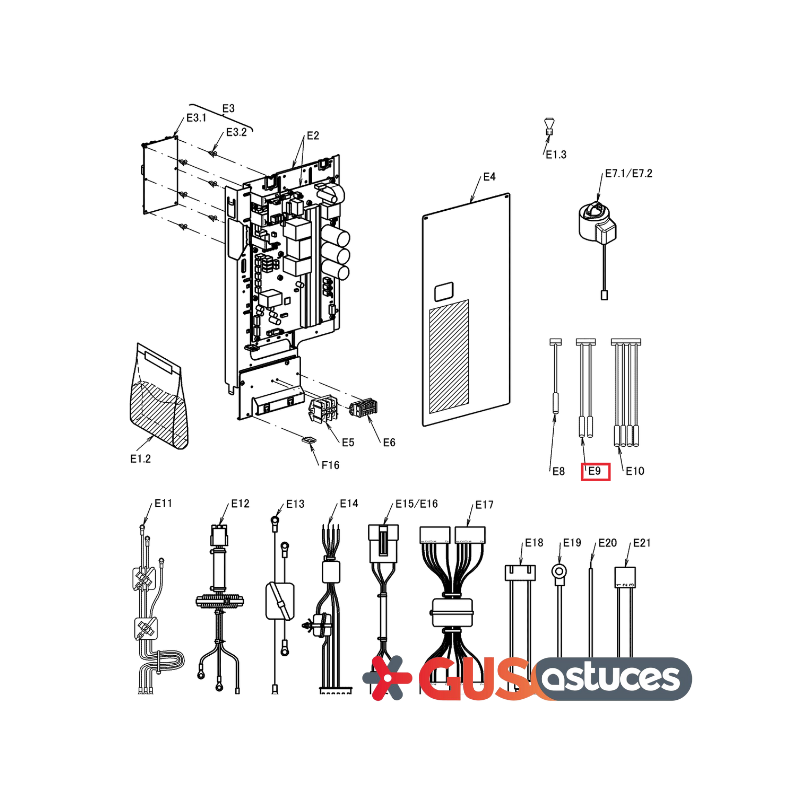 Ensemble de sondes 5015892 Daikin