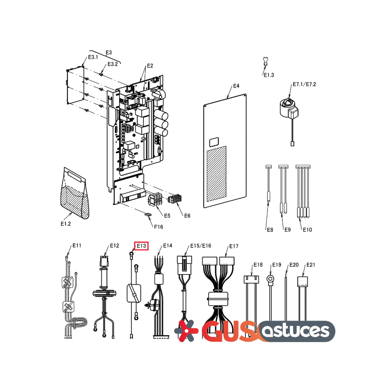 Câble 5015780 Daikin