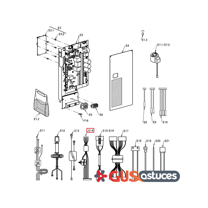 Câble 5015781 Daikin