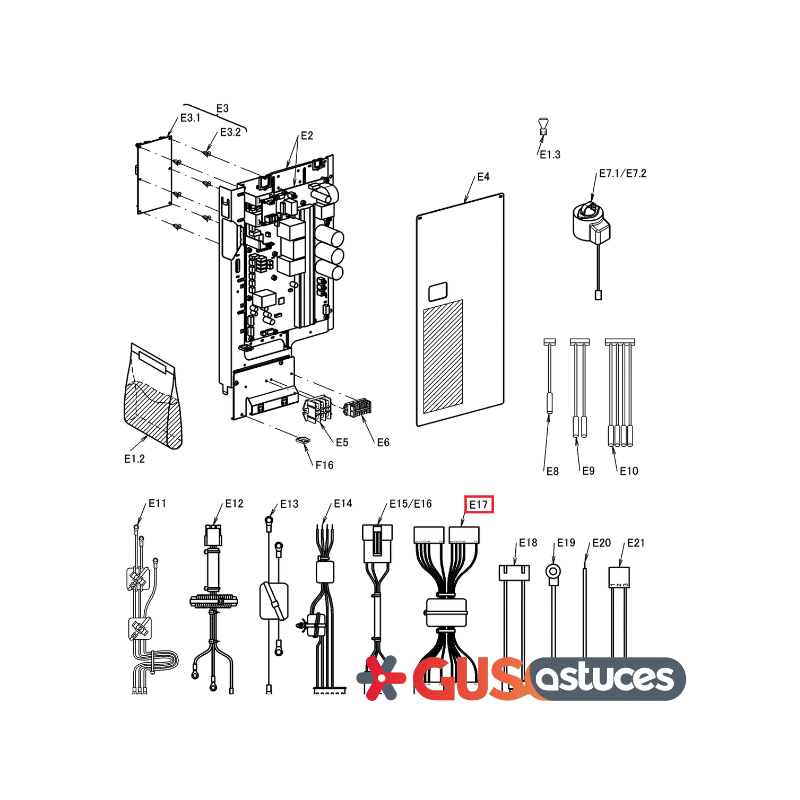 Câble 5015784 Daikin