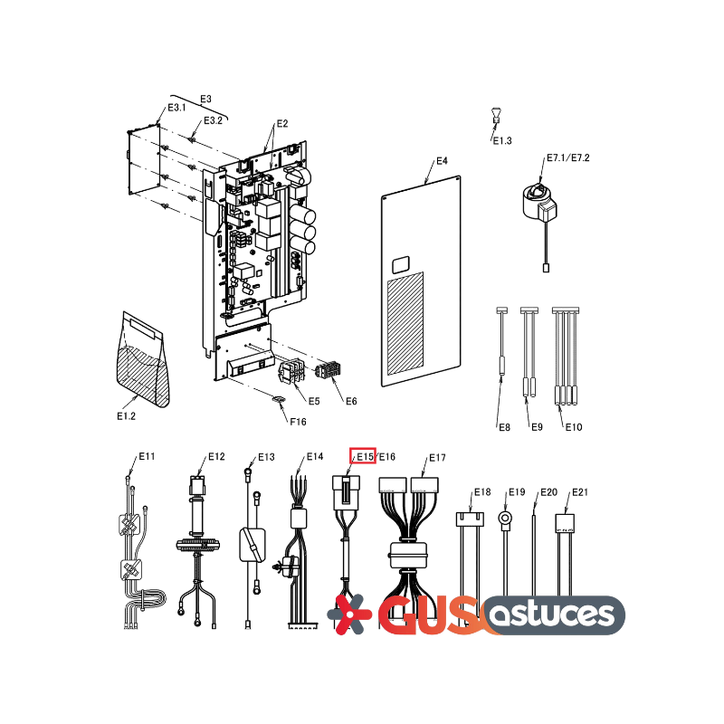 Câble 5015782 Daikin