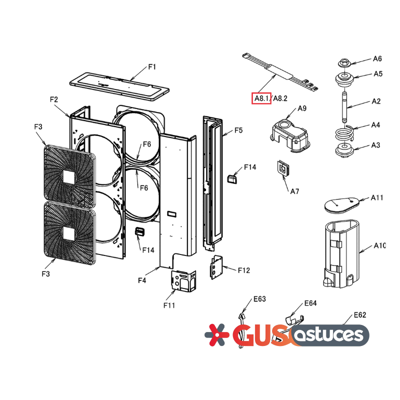 Câble de liaison compresseur 5038433 Daikin