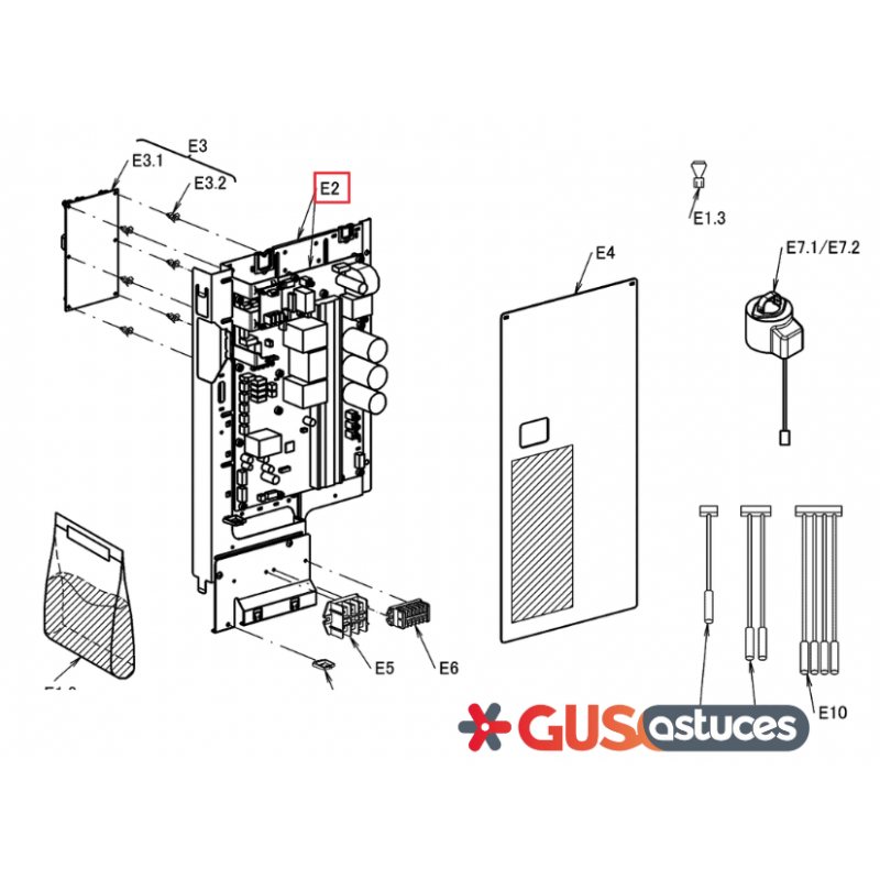 Platine 5019793 Daikin