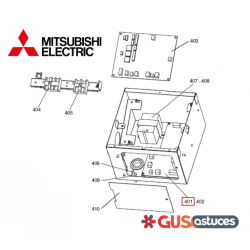 Platine S70K30313H Mitsubishi