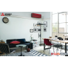 Climatiseur mural design de luxe MUZ-LN + MSZ-LN rouge Mitsubishi