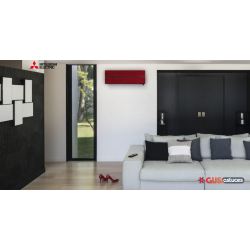 Climatiseur mural design de luxe MUZ-LN + MSZ-LN rouge Mitsubishi