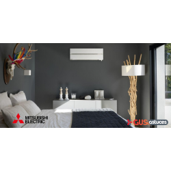 Climatiseur mural design de luxe MUZ-LN + MSZ-LN blanc pur Mitsubishi